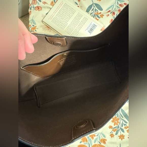 Coach Brooklyn Shoulder Bag 28 Maple - Picture 4 of 5